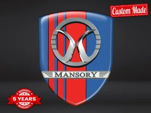 Mansory Logo Auto Car Qualité Pro Personnalisable Stylé